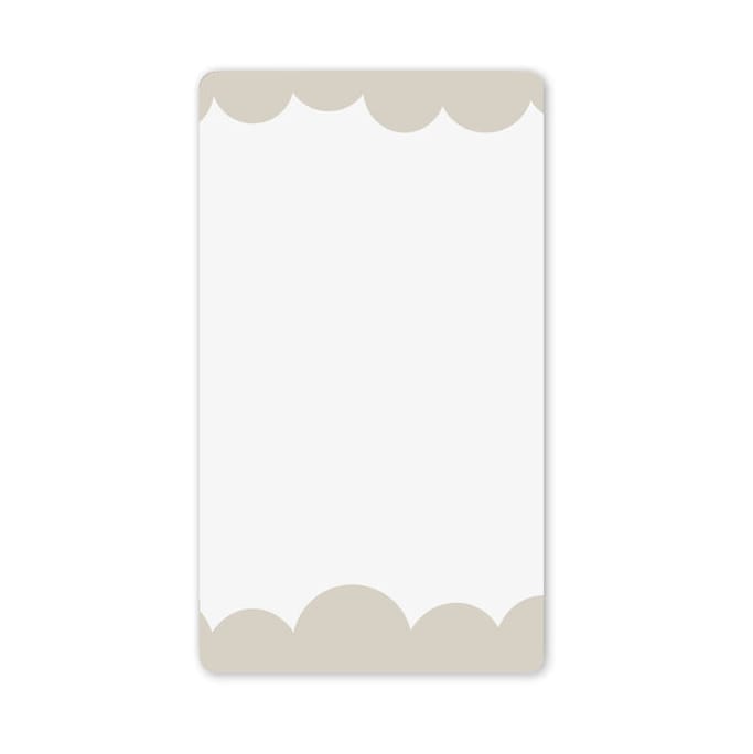 Bubbly Mirror S 40x70 cm, Beige Byon