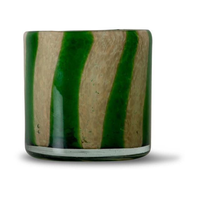 Calore tealight holder XS 10 cm, Green-beige Byon