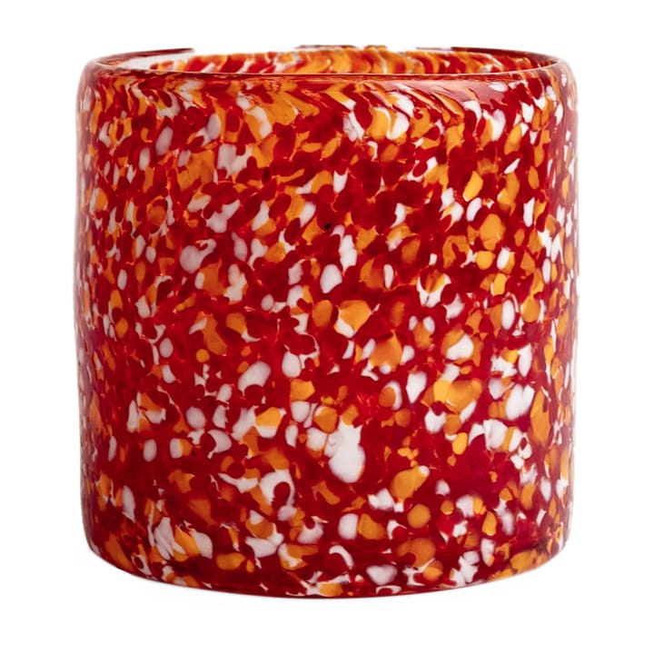 Calore tealight holder XS 10 cm, Red-orange Byon