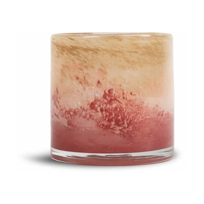 Calore tealight holder XS 10 cm, Rose-beige-bordeaux Byon