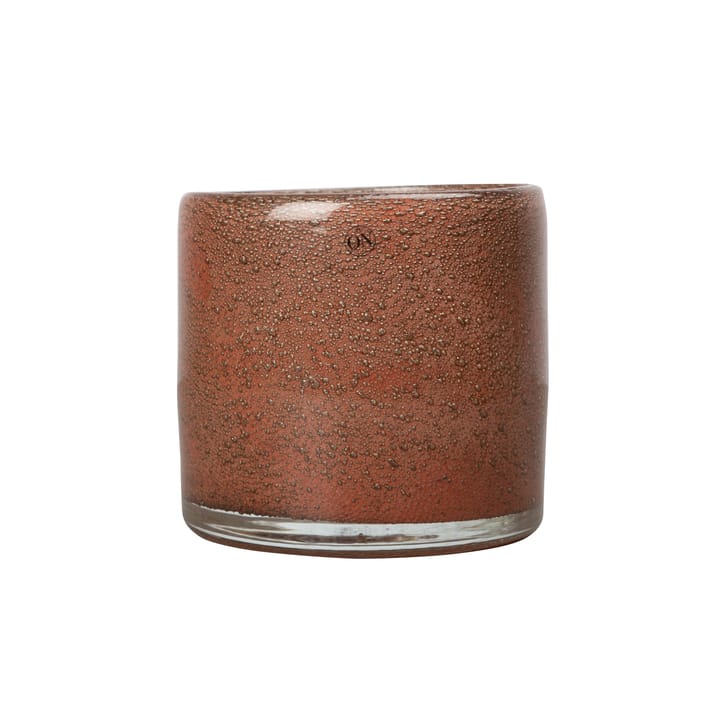 Calore tealight holder XS 10 cm, rusty red Byon