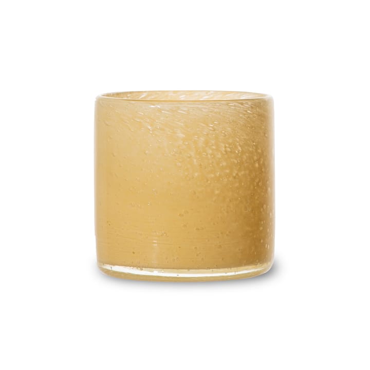 Calore tealight holder XS 10 cm, Yellow Byon