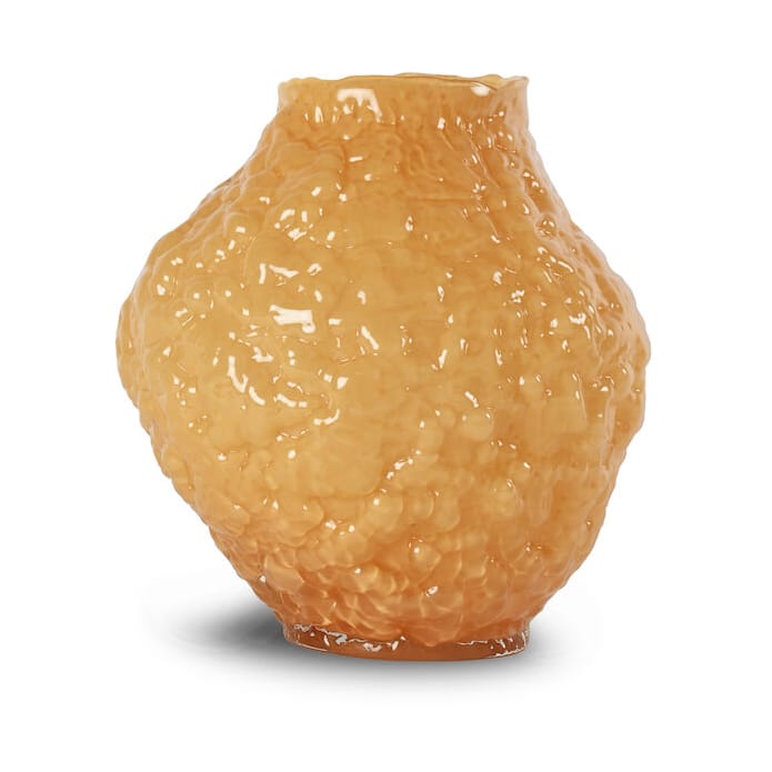 Corallo vase M 26x28x27 cm - Yellow - Byon