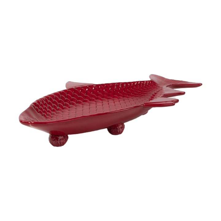 Kai plate 21x36 cm, Wine red Byon