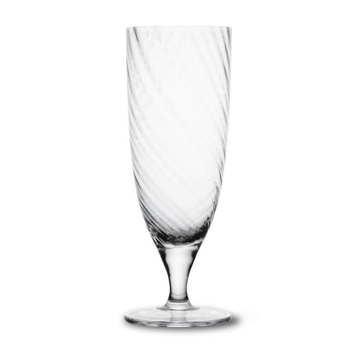 Opacity drinking glass on foot, Transparent Byon