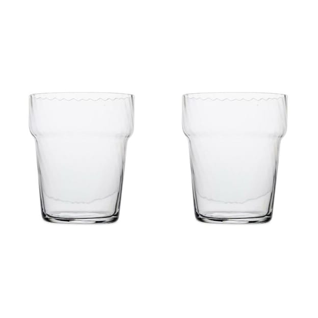 Opacity drinking glasses 30 cl 2-pack, Clear Byon