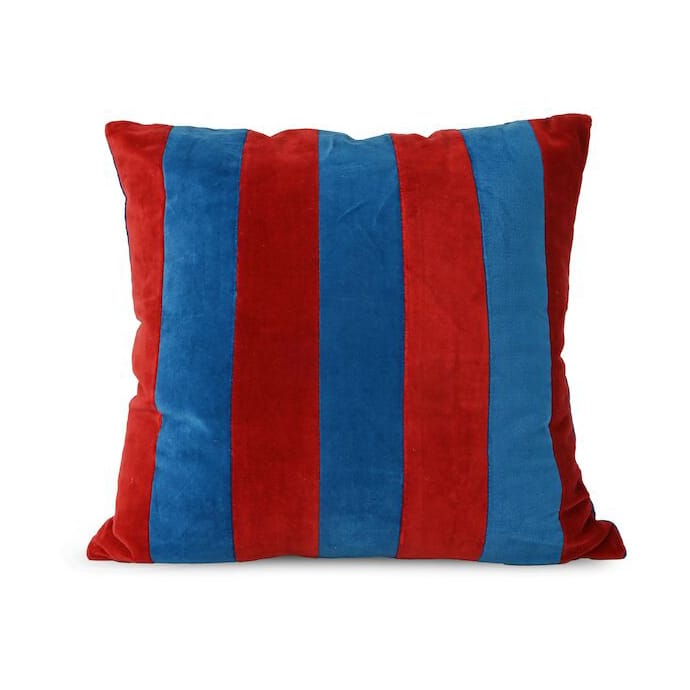 Pathi cushion M 45x45 cm, Blue-red Byon