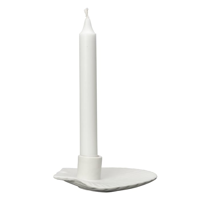 Shell candle sticks 15.5 cm, White Byon