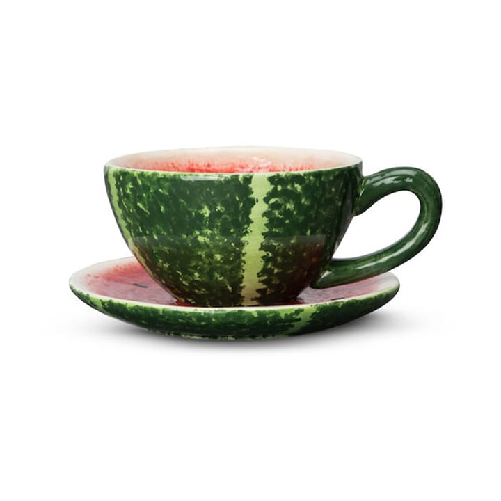 Watermelon cup with saucer - 25 cl - Byon