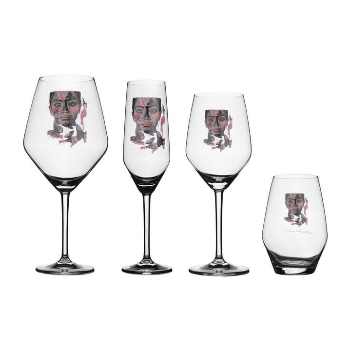 Butterfly Queen red wine glass, 75 cl Carolina Gynning