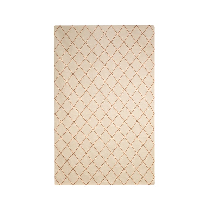 Diamond Rug - Off white/orange, 230x336 cm - Chhatwal & Jonsson