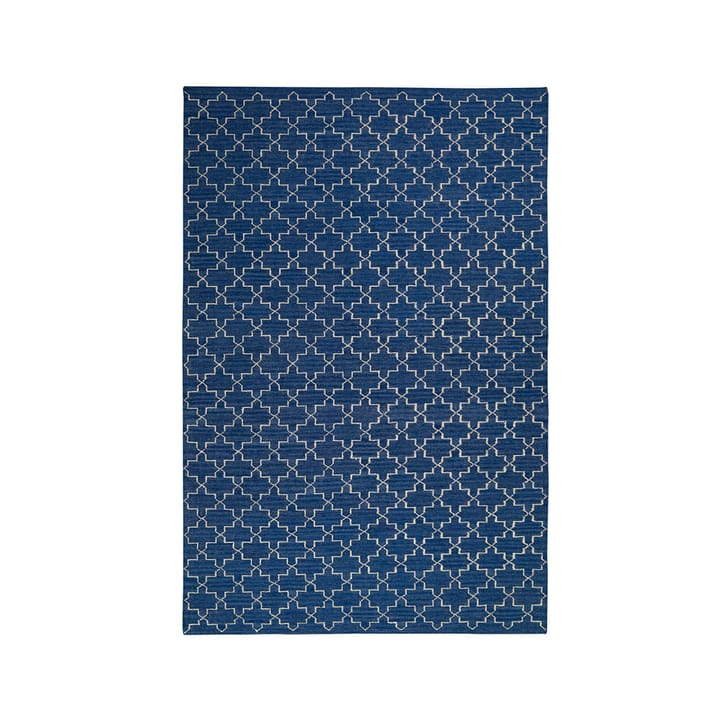 New Geometric rug - Indigo melange/off white, 234x323 cm - Chhatwal & Jonsson