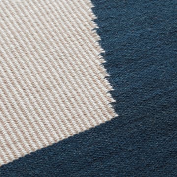 Una wool carpet 230x320 cm - dark blue-beige-off white - Chhatwal & Jonsson