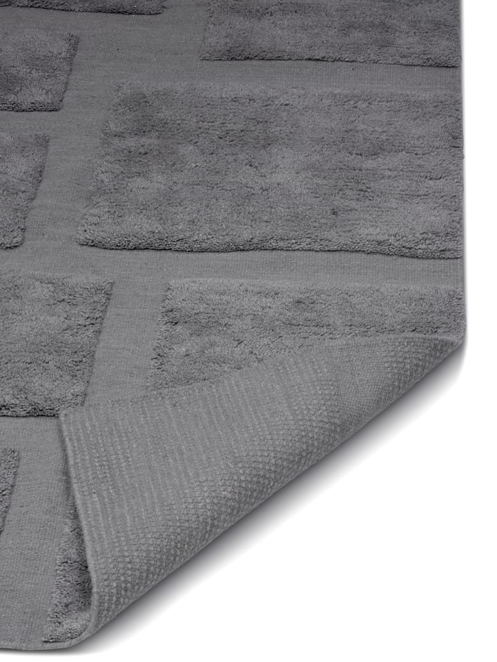 Bricks wool rug 170x230 cm, Grey Classic Collection