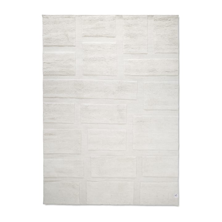 Bricks wool rug 170x230 cm - Ivory - Classic Collection