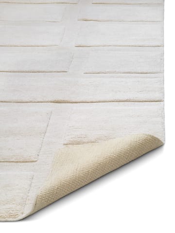 Bricks wool rug 170x230 cm - Ivory - Classic Collection