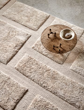 Bricks wool rug 200x300 cm - Beige - Classic Collection