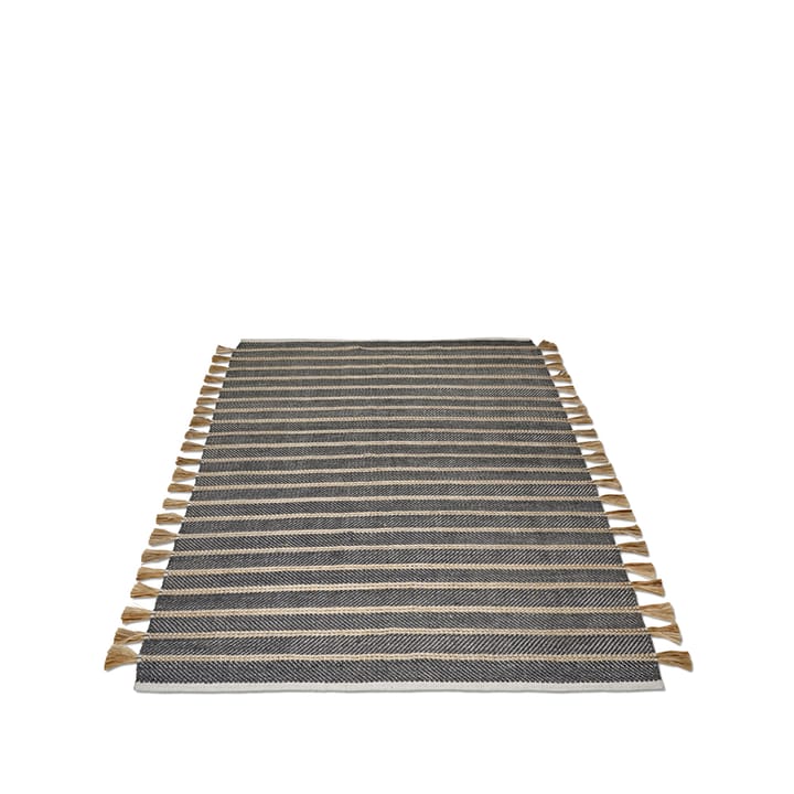 Candin rug, Black/jute, 170x230 cm Classic Collection