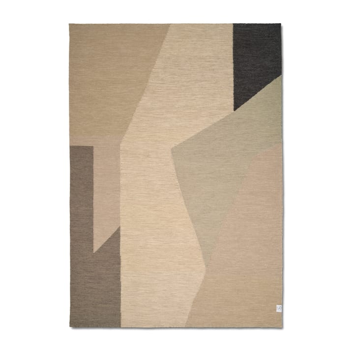 Cliff wool rug 170x230 cm, Beige Classic Collection