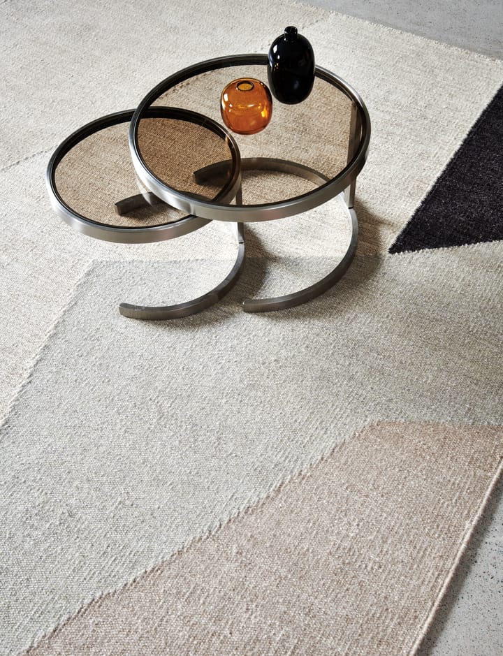 Cliff wool rug 170x230 cm, Beige Classic Collection