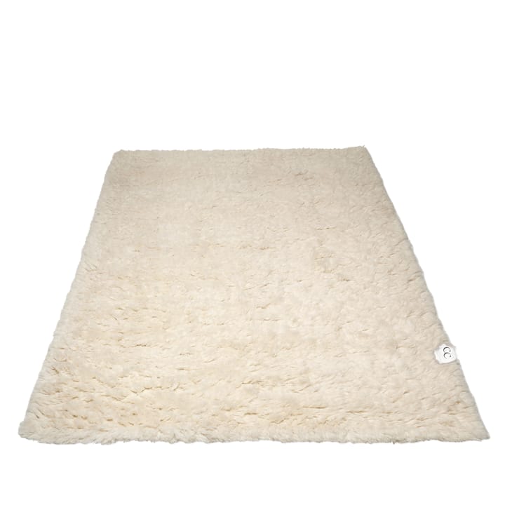 Cloudy wool rug 250x350 cm, Natural white Classic Collection