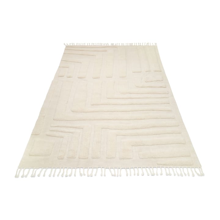 Field wool rug 170x230 cm, Ivory Classic Collection