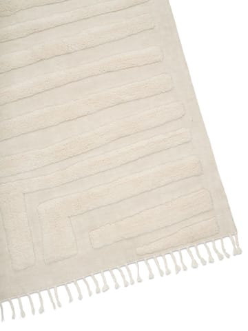 Field wool rug 170x230 cm - Ivory - Classic Collection