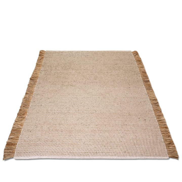 Goa rug  170x230 cm, White-Jute Classic Collection