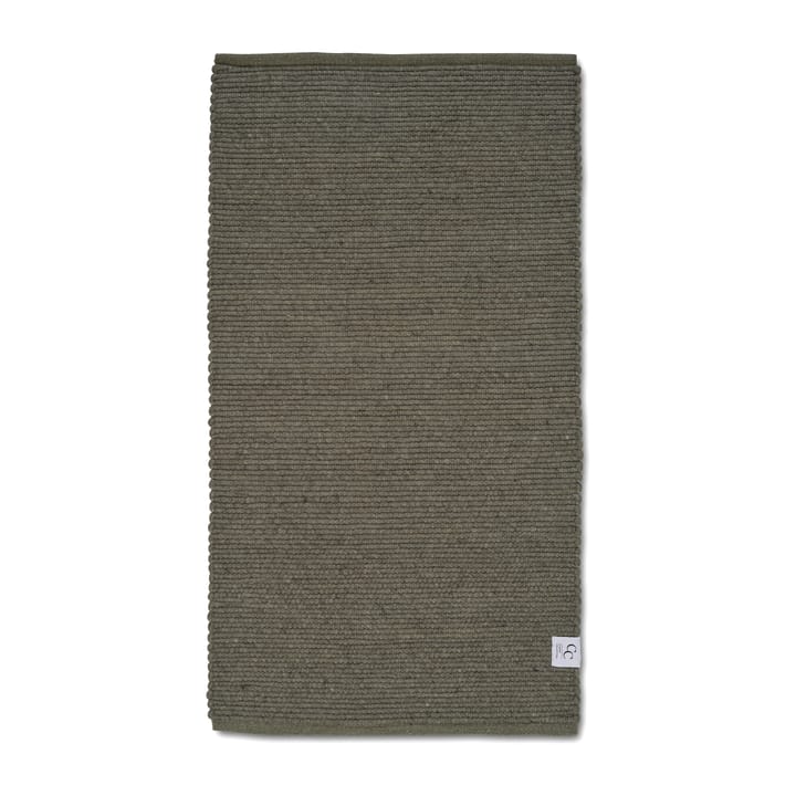 Merino Hallway runner, Dark green, 80x150 cm Classic Collection