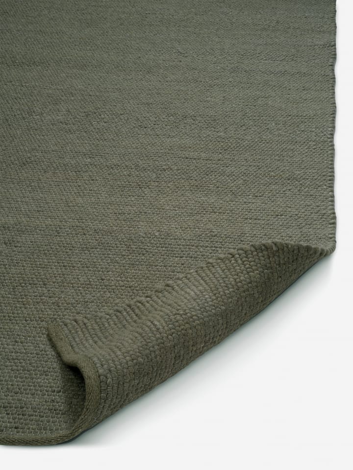 Merino wool carpet 140x200 cm, Dark green Classic Collection