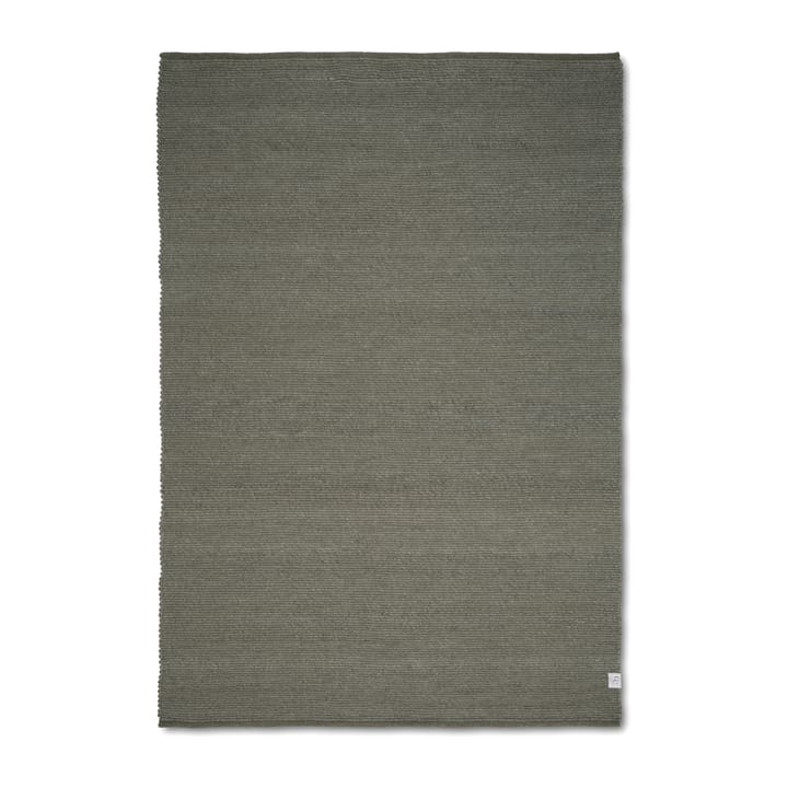 Merino wool carpet 250x350 cm, Dark green Classic Collection