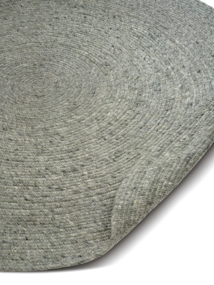 Merino wool carpet round Ø200 cm, Green Classic Collection