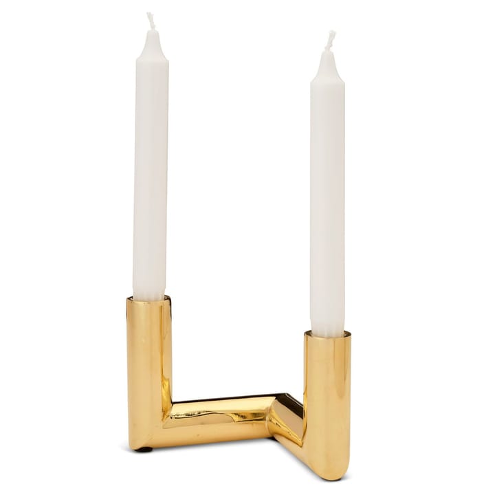 Pipe candle sticks 11 cm, brass Classic Collection