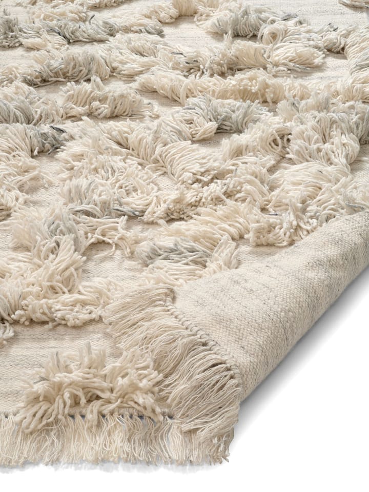 Rio wool carpet 200x300 cm, Ivory melange Classic Collection