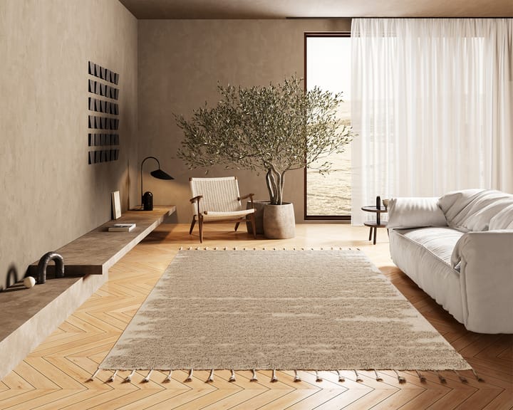 River rug  170x230 cm, White Classic Collection