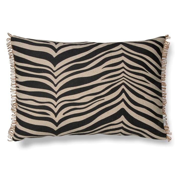 Zebra cushion 40x60 cm, black Classic Collection