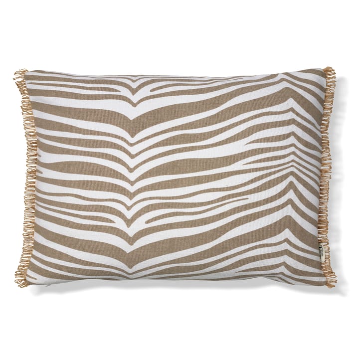 Zebra cushion 40x60 cm, simply taupe (beige) Classic Collection