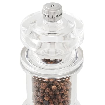 Cole & Mason 605 salt and pepper grinder set 14.4 cm - Clear - Cole & Mason