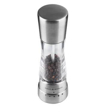 Cole & Mason Derwent salt and pepper grinder set 19 cm - Silver - Cole & Mason