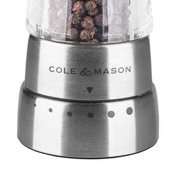 Cole & Mason Derwent salt and pepper grinder set 19 cm - Silver - Cole & Mason