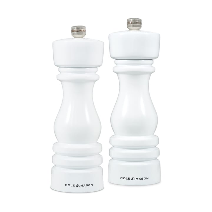 Gloss London salt and pepper grinder set - 18 cm - Cole & Mason