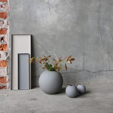 Ball vase grey - 20 cm - Cooee Design