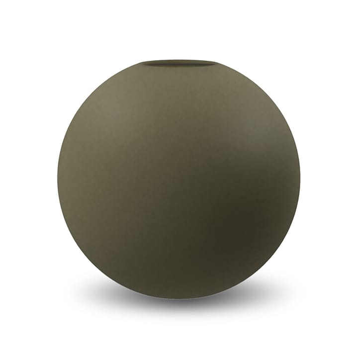 Ball vase olive, 20 cm Cooee Design