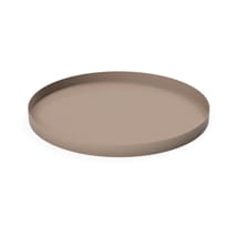 Cooee tray 30 cm round - Taupe - Cooee Design