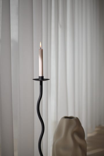 Curved candle holder 75 cm - Black - Cooee Design