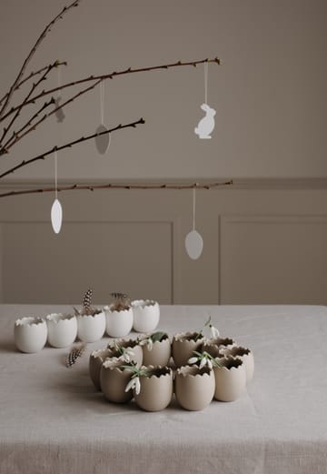 Easter line decoration - White - Cooee Design