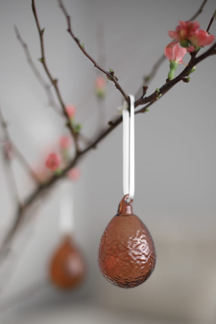 Gry egg Easter pendant 2-pack, Cognac Cooee Design