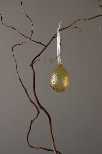 Gry egg Easter pendant 2-pack - Honey - Cooee Design