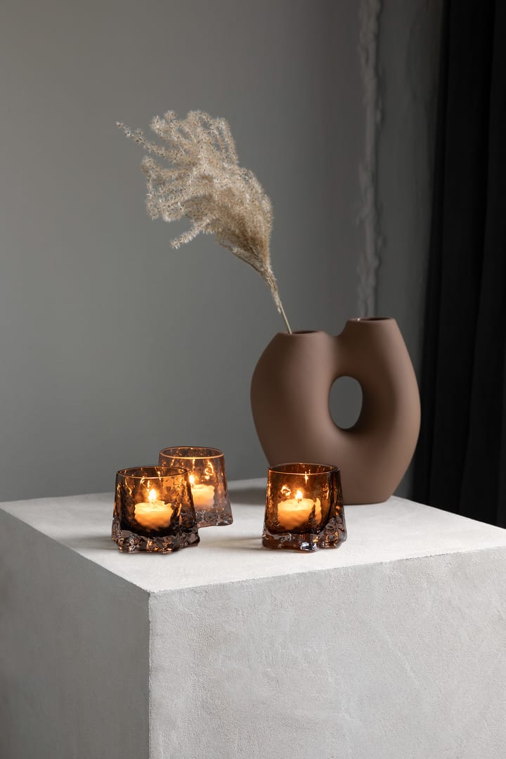 Gry lantern Ø8 cm, Cognac Cooee Design