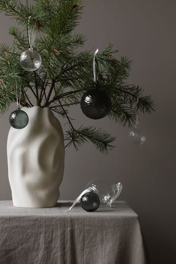 Gry Marble Christmas bauble Ø5 cm - Clear - Cooee Design